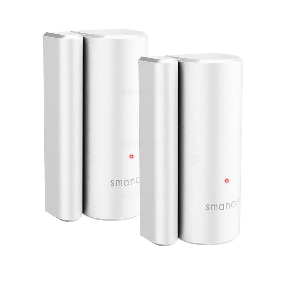 Detector wireless SMANOS DS-20 pentru ușă și fereastră set 2 bucăți