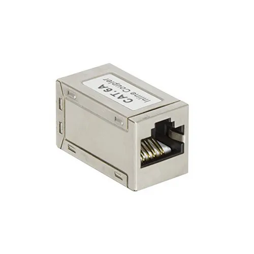 Cuplă RJ-45 Logilink Cat6a FTP mamă-mamă metal ecranată