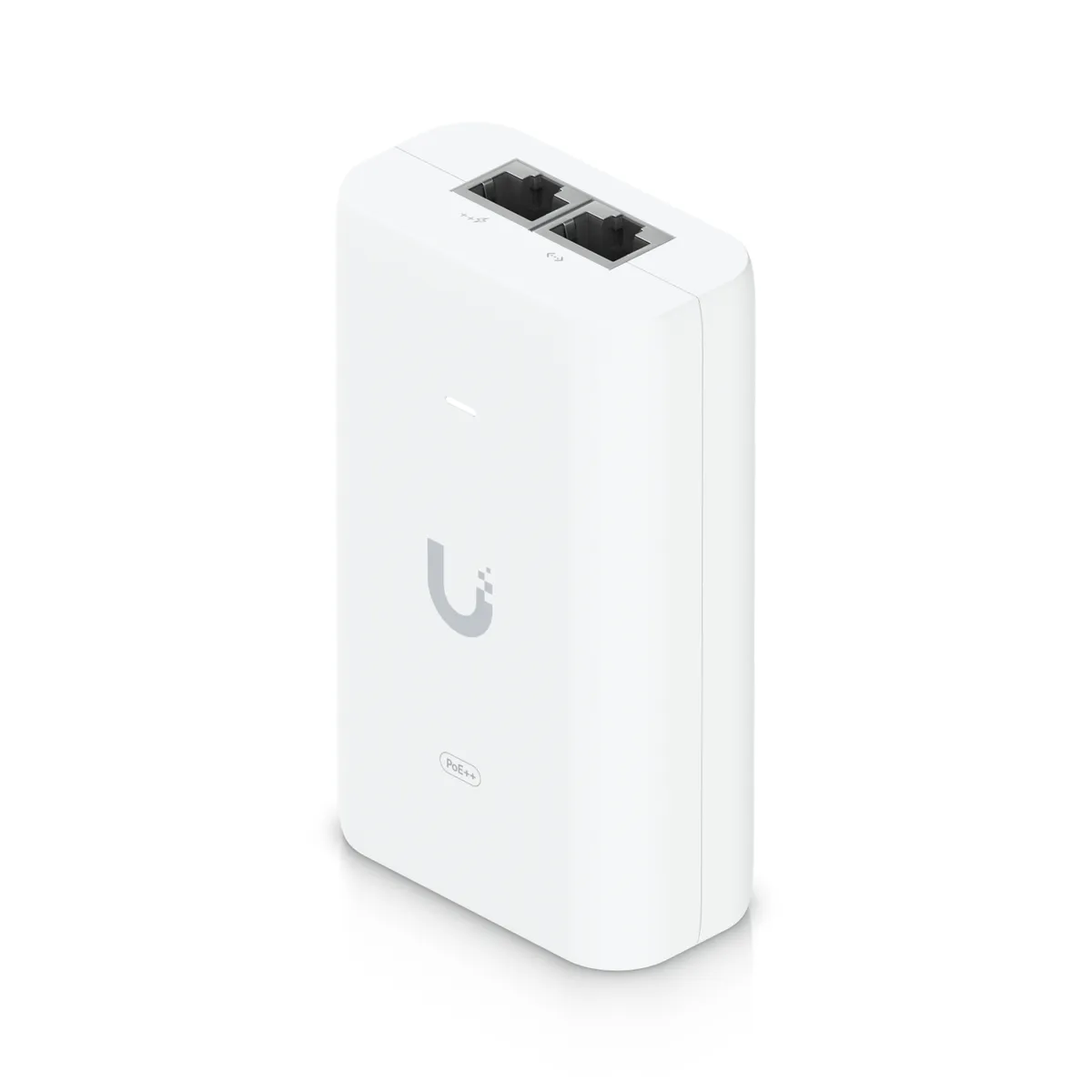 Adaptor PoE++ Ubiquiti 60W cu cablul AC și protecție la supratensiune