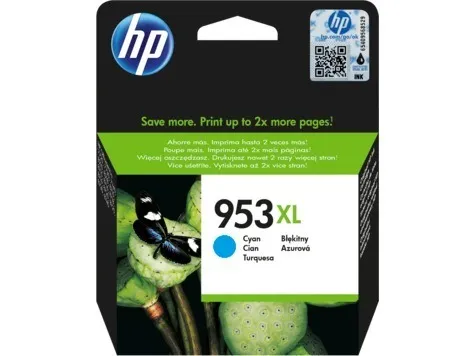 Cartus cerneala original HP 953XL cyan pentru OfficeJet Pro 8210