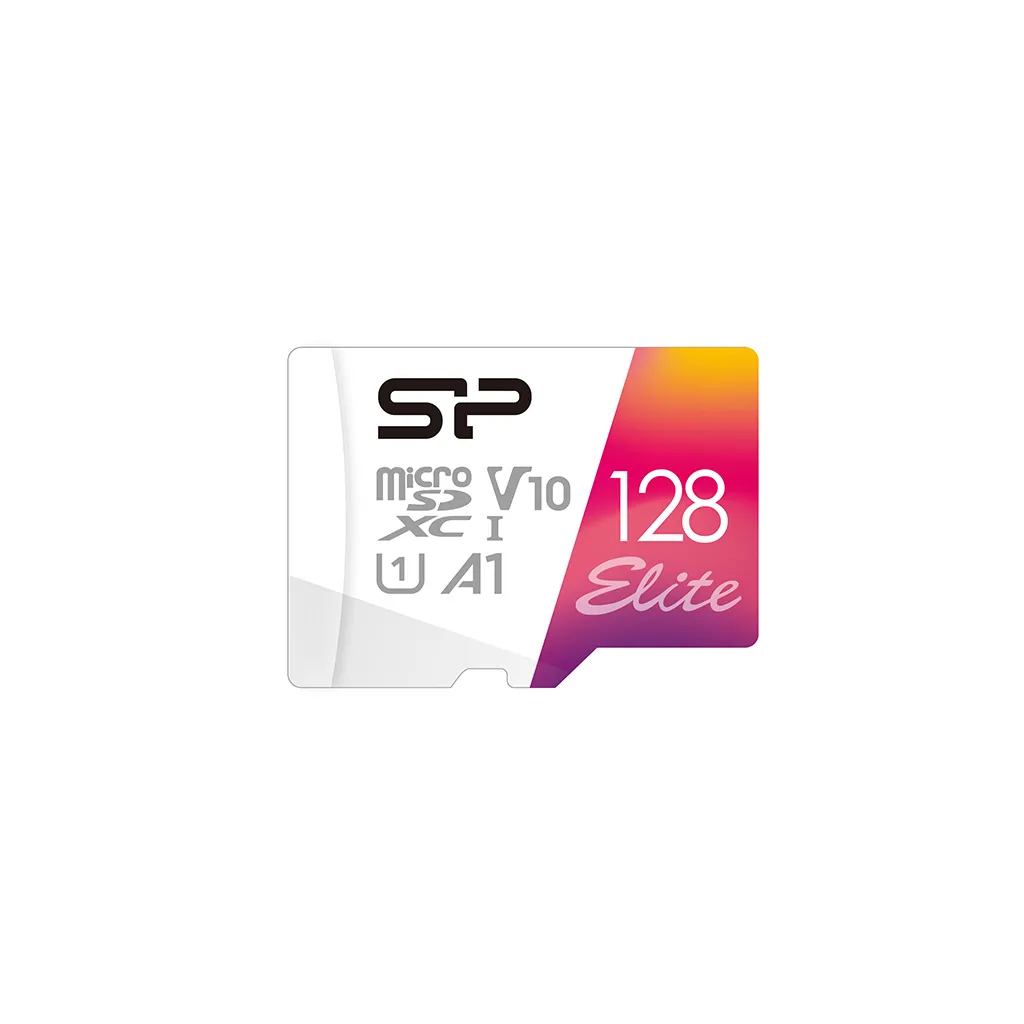 Card de memorie microSDXC 128GB Silicon Power cu certificare A1 V10