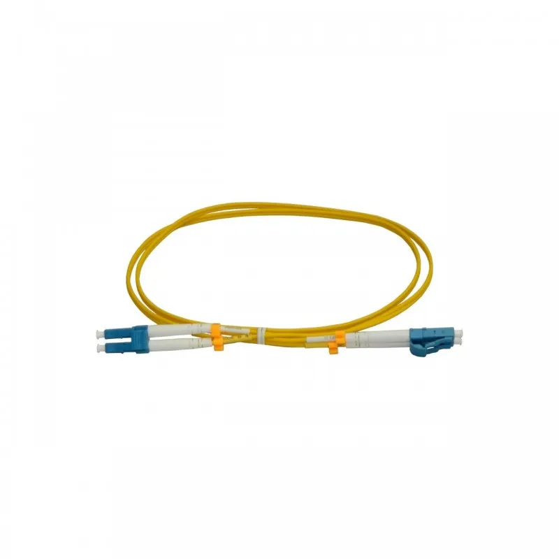 Patchcord fibră optică LC/PC duplex 1m manta LSZH