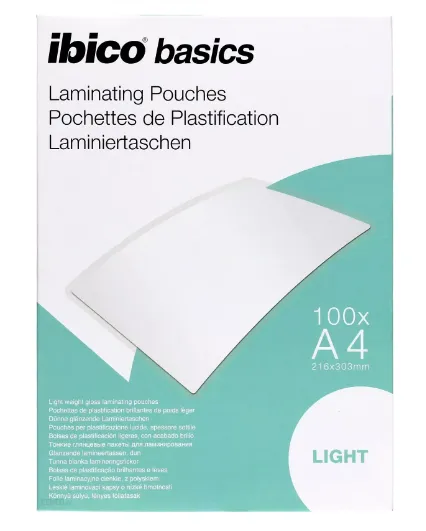 Folie IBICO Light A4 75 microni pentru laminare la cald