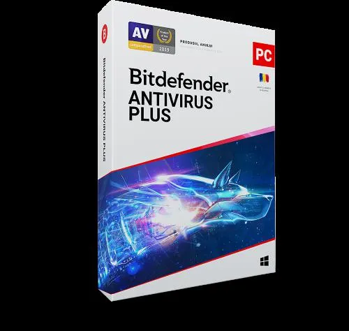 Pachetul de licență Bitdefender Antivirus Plus pentru PC