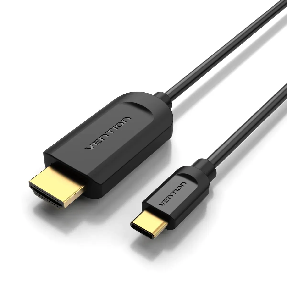 Cablu video USB-C la HDMI Vention 2m, conectori auriti, rezolutie 4K