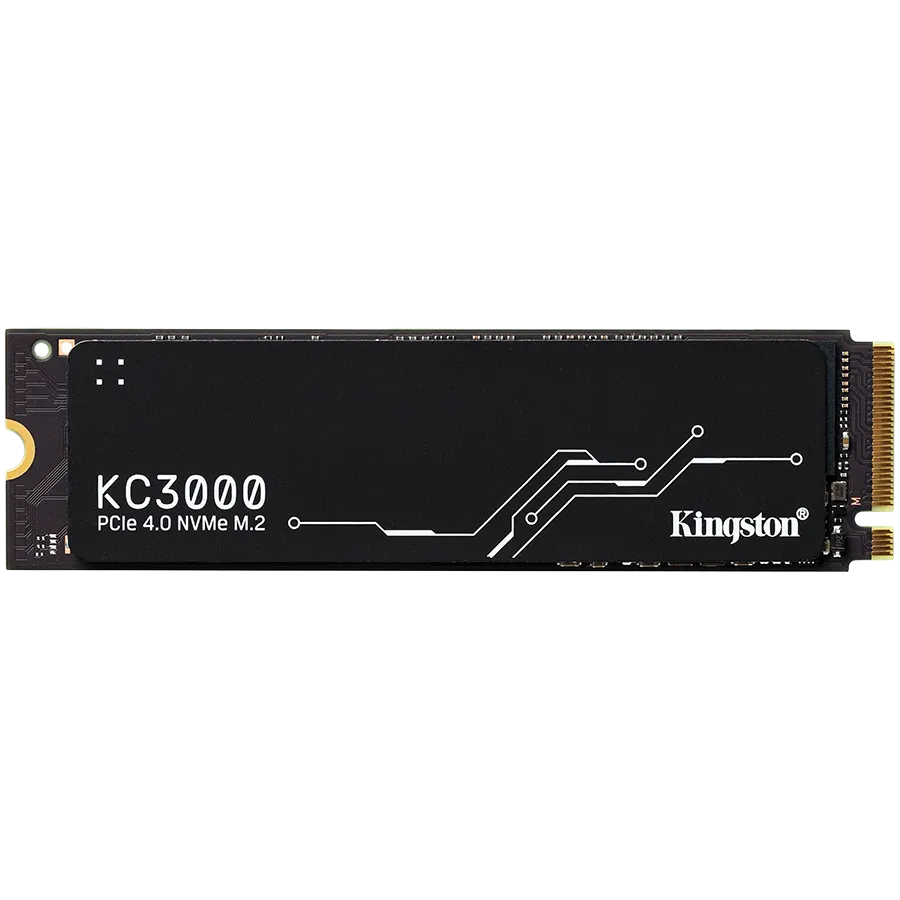 SSD Kingston KC3000 1TB M.2 NVMe PCIe Gen4 negru