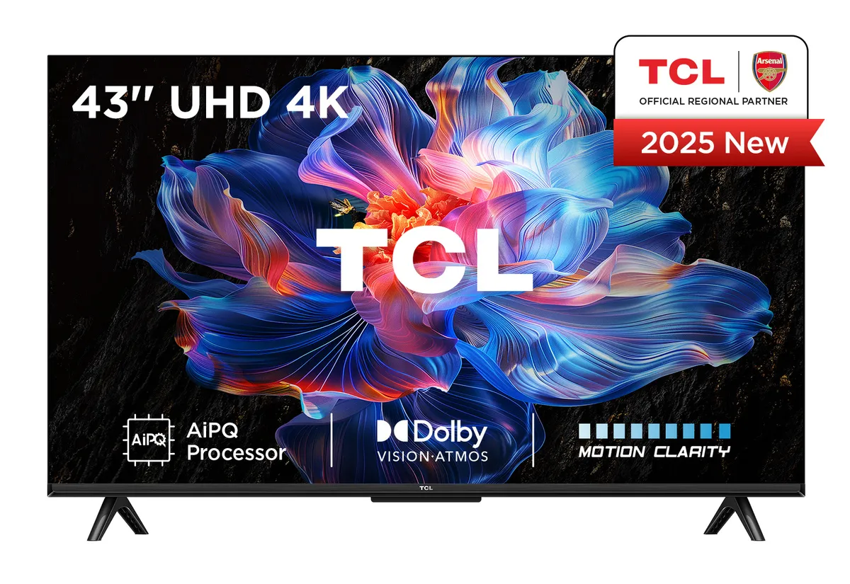 Televizor LED 4K TCL 43V6C 43 inchi cu ecran Ultra HD