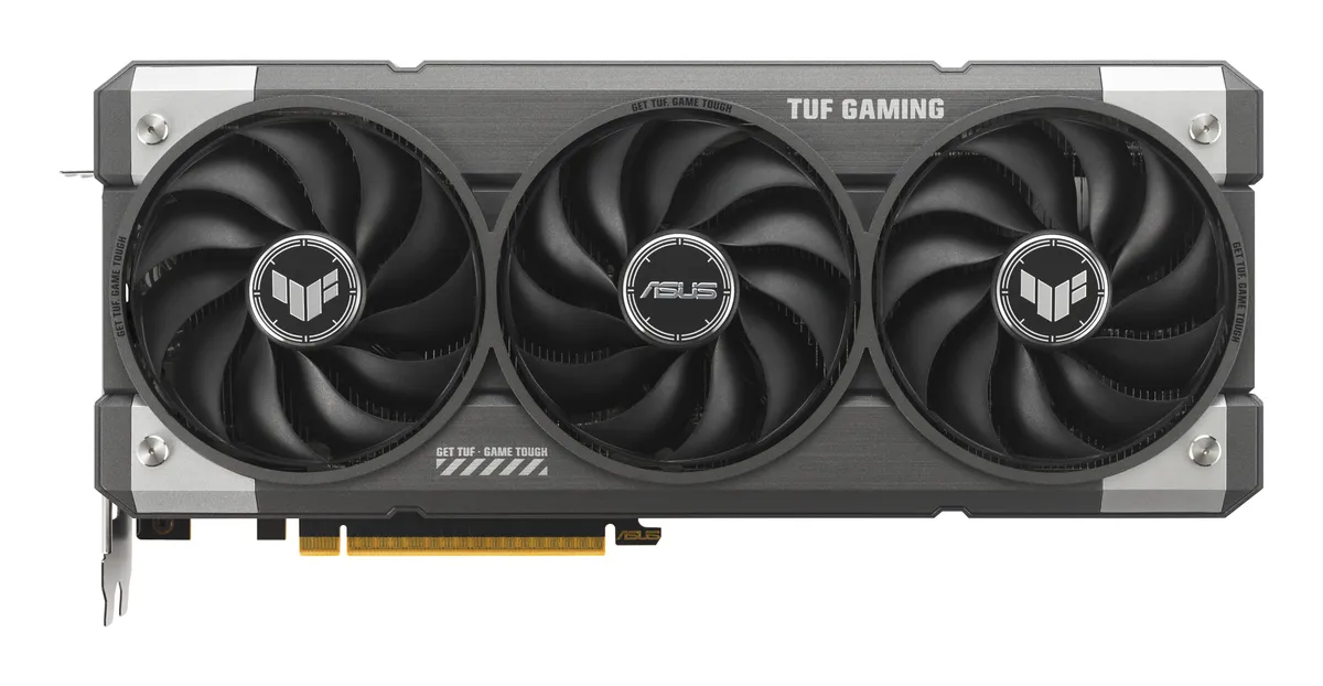 Plăcuță grafică ASUS TUF RTX 5060 OC 8GB negru și argintiu pentru gaming