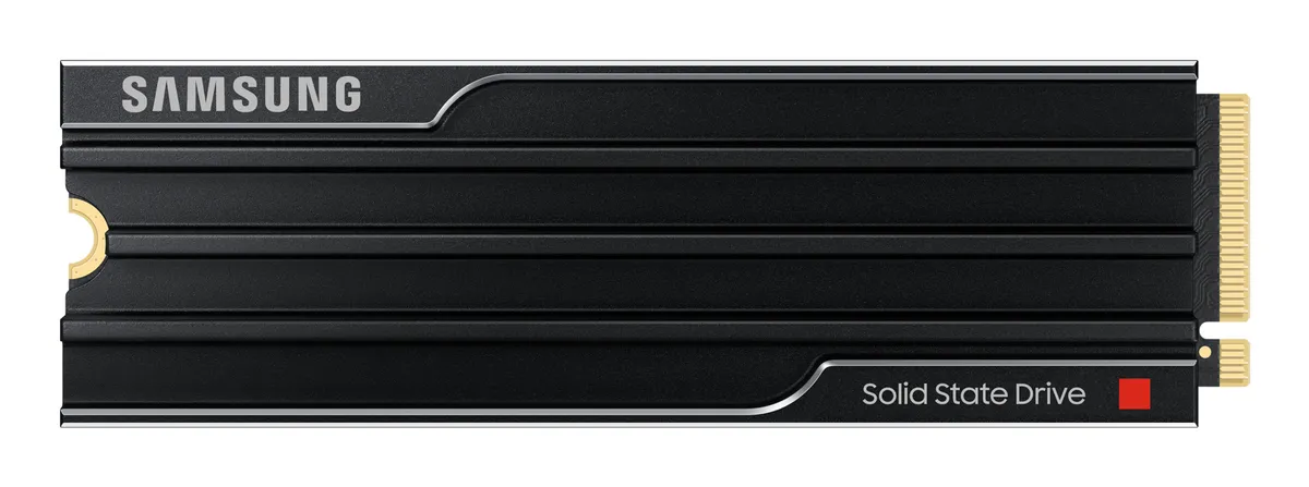 SSD Samsung 990 Pro 2TB NVMe M.2 cu radiator metalic integrat pentru gaming
