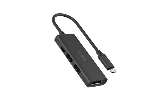 Stație de andocare A4tech USB-C 4 în 1 cu HDMI și porturi USB