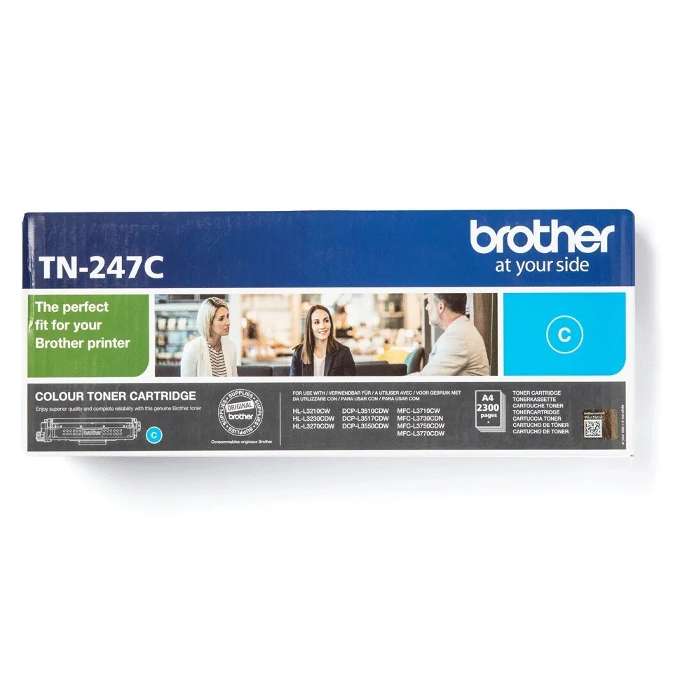 Toner original Brother TN247C cyan pentru imprimante laser Brother