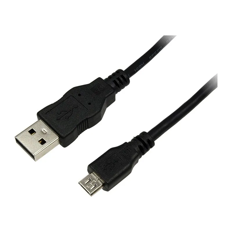 Cablu Logilink USB-A la Micro-USB 5m negru pentru smartphone