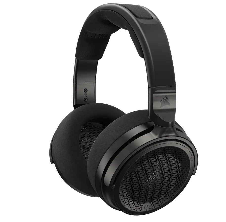 Căști gaming Corsair Virtuoso Pro negre cu microfon detașabil