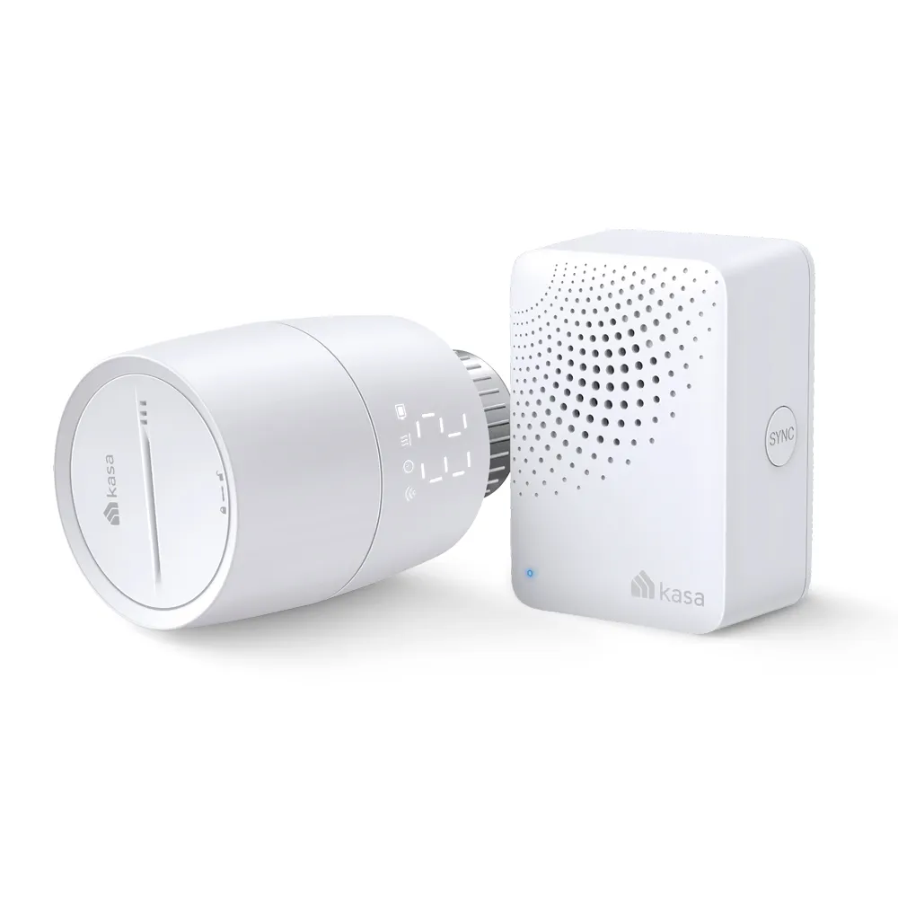 Robinet termostat inteligent TP-Link KE100 cu HUB control 868 MHz pentru calorifere