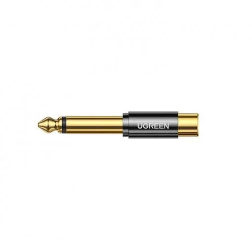 Adaptor audio Ugreen 6.35 mm la RCA cu contacte aurite