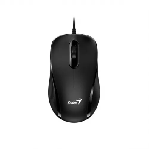 Maus Genius DX-101 negru cu fir USB și senzor optic