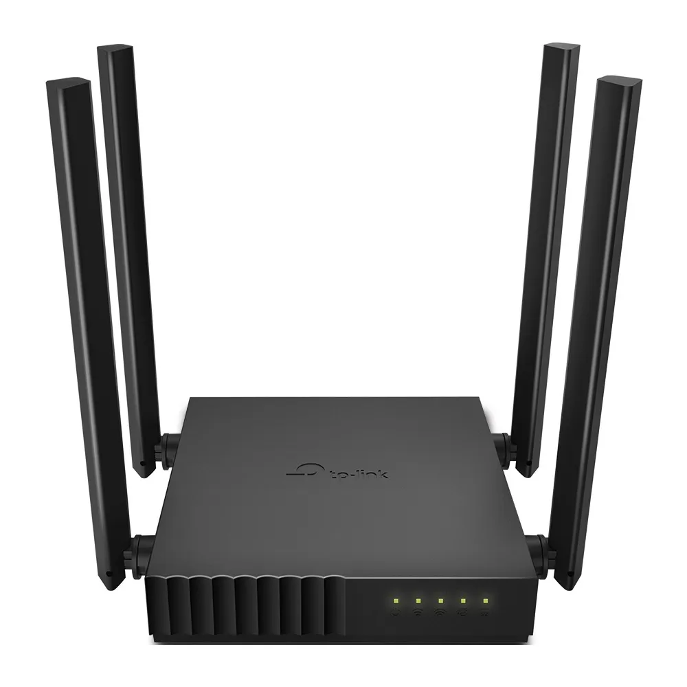 Router TP-Link Archer C54 cu 4 antene externe și porturi Ethernet