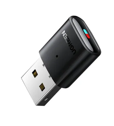 Adaptor Bluetooth USB Ugreen CM408, negru, design compact
