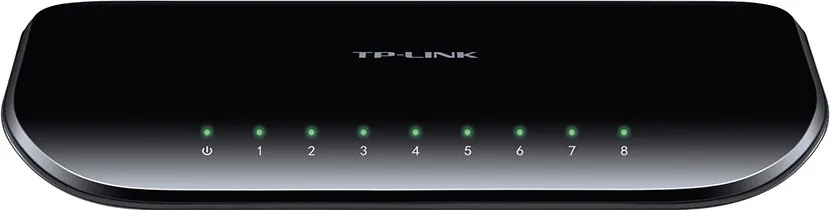 Switch TP-Link TL-SG1008D cu 8 porturi Gigabit negru