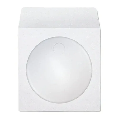 Plicuri CD cu fereastră transparentă pachet 100 buc SPACER