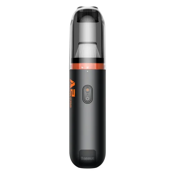 ASPIRATOR de mana Baseus A2 Pro, putere aspirare 6000pa, timp incarcare 3 ore, filtru HEPA, cablu inclus Type-C la USB, negru "VCAQ040001" (timbru verde 0.8 lei) - 6932172614041