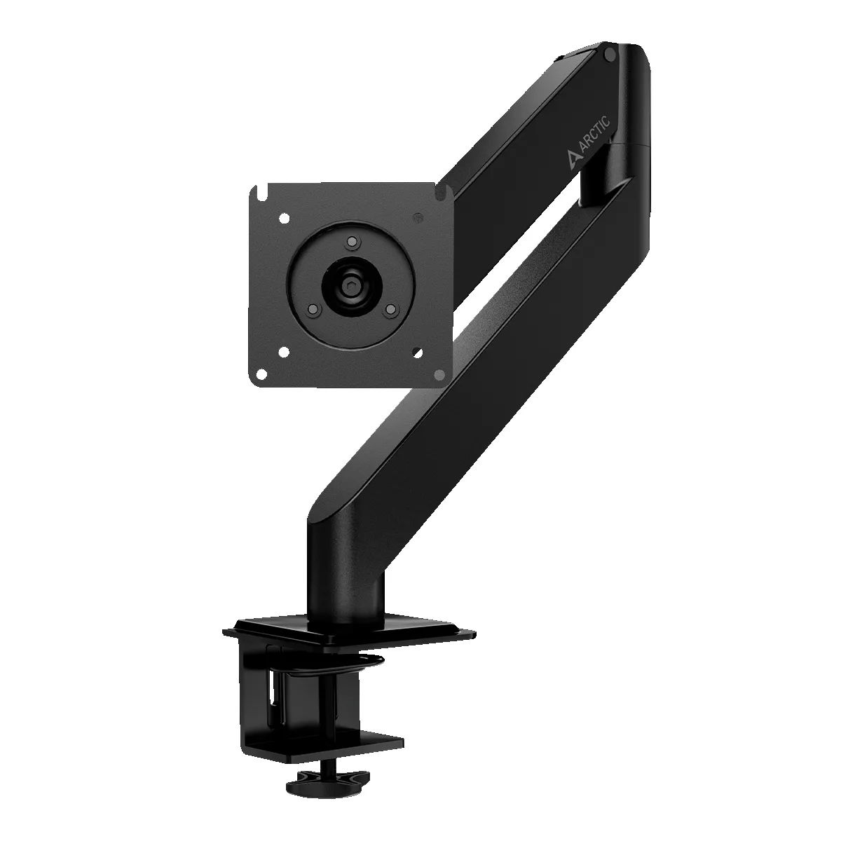 Suport monitor Arctic X1-3D negru cu mișcare 3D completă pe birou
