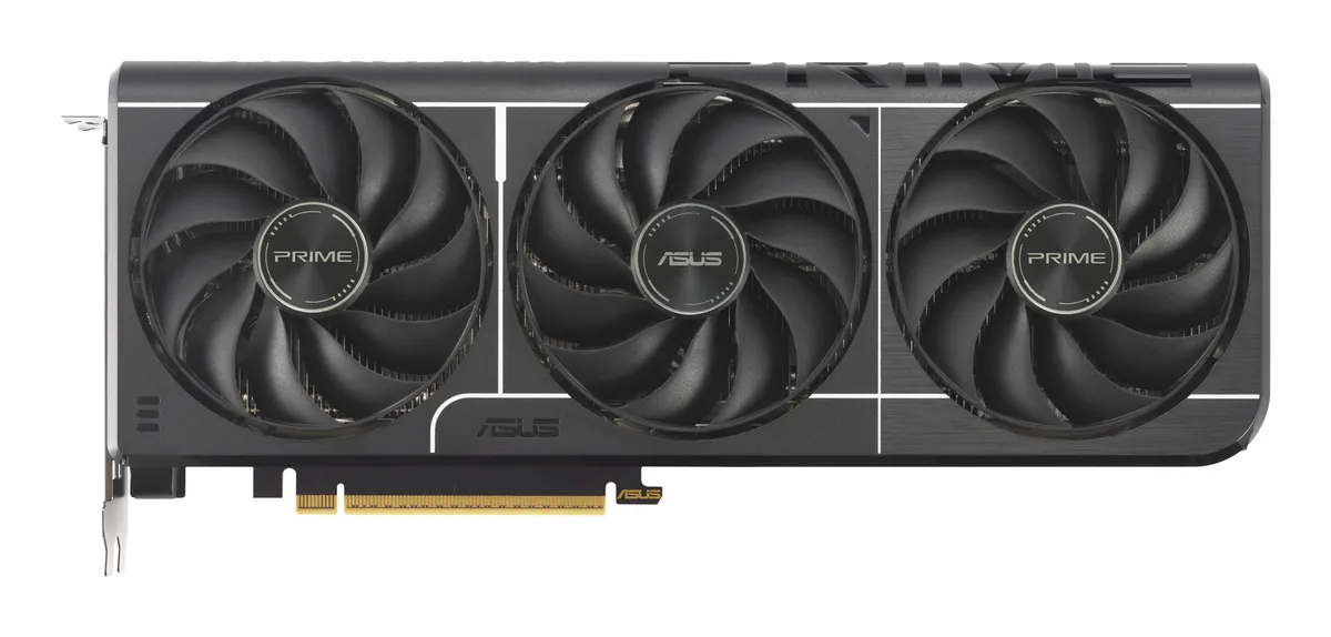 Placa video ASUS RTX 5060 Ti OC 8GB cu cooler dual-fan și design compact