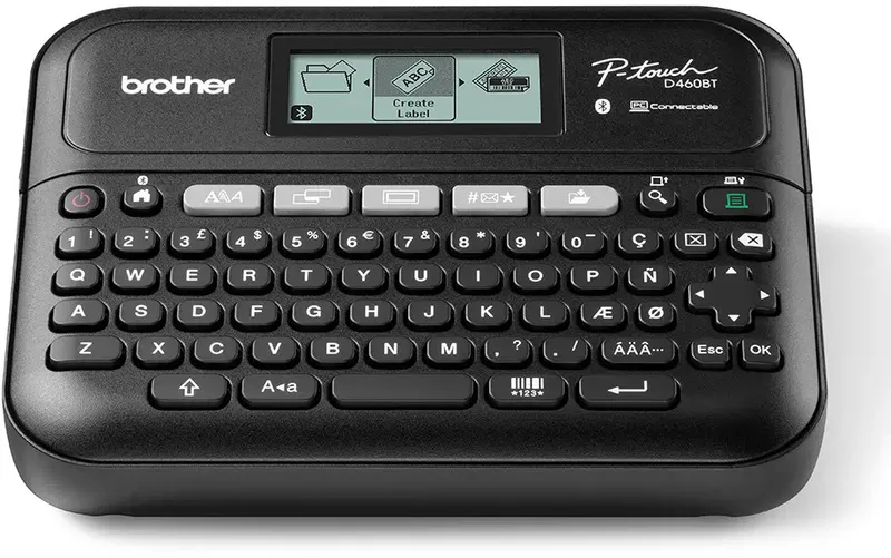 Imprimanta termică Brother PT-D460BTVP cu display control