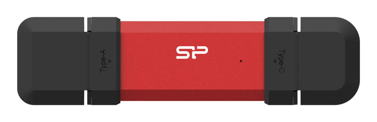 SSD extern Silicon Power DS72 1TB negru cu port USB-C și USB-A