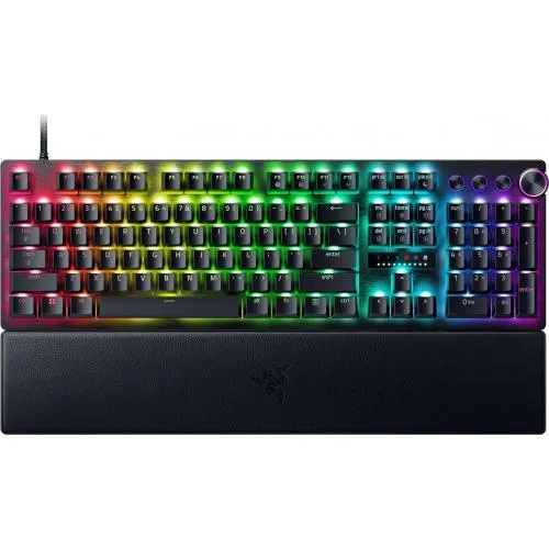 Tastatură mecanică Razer Huntsman V3 Pro Analog neagră cu iluminare RGB
