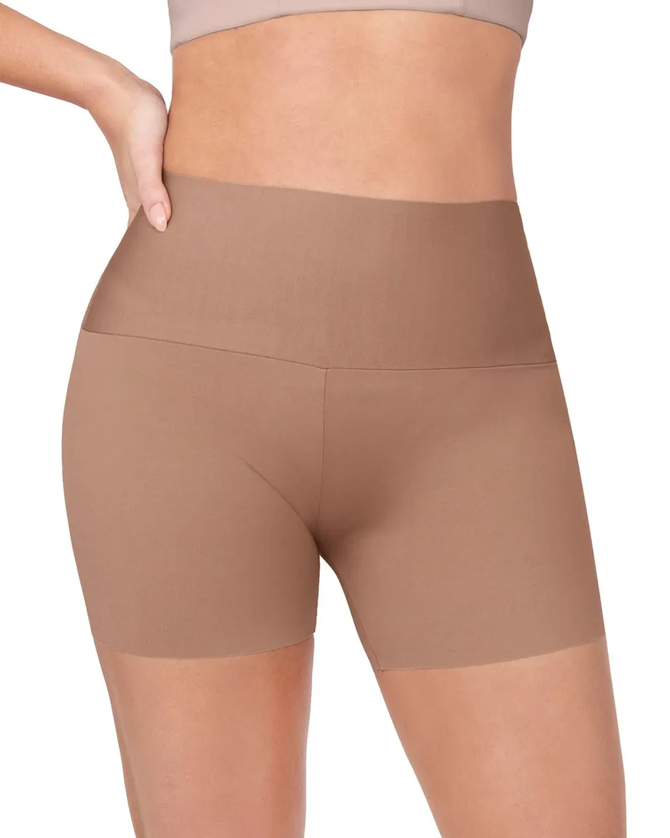 Pantaloni modelatori Leonisa Seamless negru cu control abdomen
