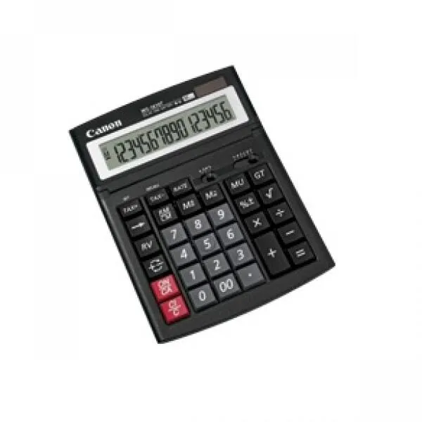 Calculator de birou Canon WS1610T negru cu ecran 16 digiti