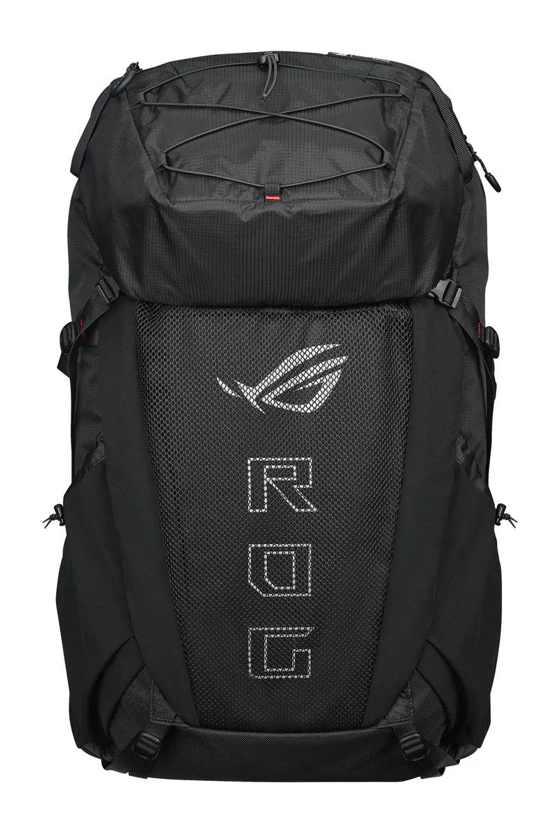 Rucsac gaming ASUS ROG Archer ErgoAir negru cu design ergonomic