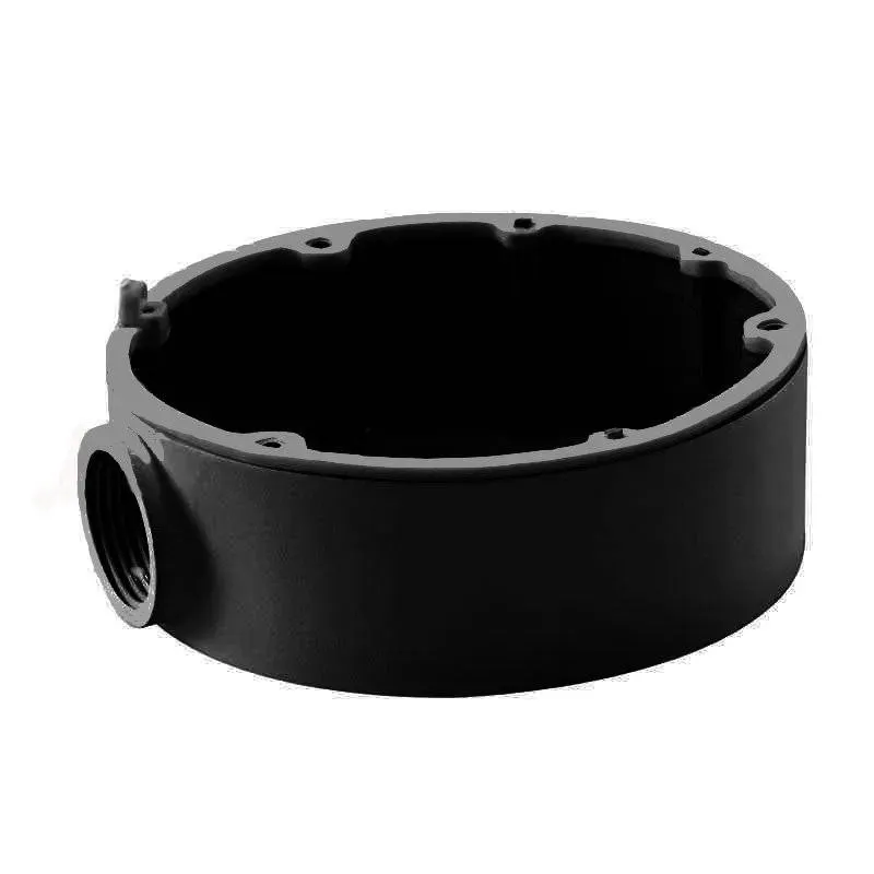 Cutie conexiuni neagră Hikvision DS-1280ZJ-DM18B pentru sisteme supraveghere