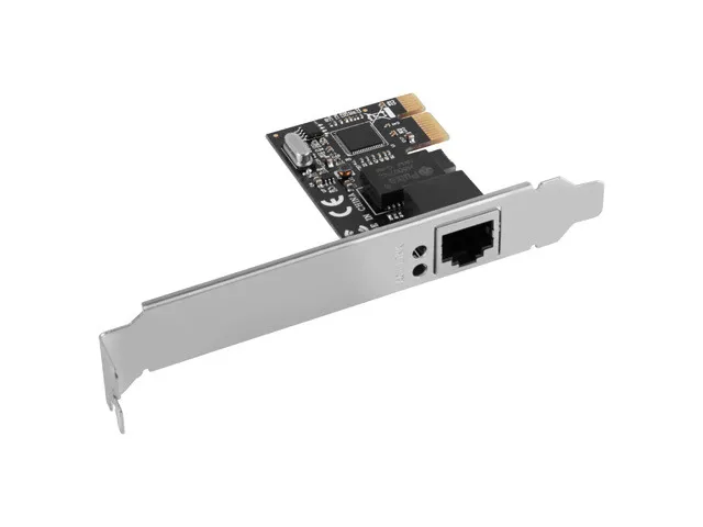 Placă adaptor rețea Lanberg PCI-Express cu conector Gigabit Ethernet