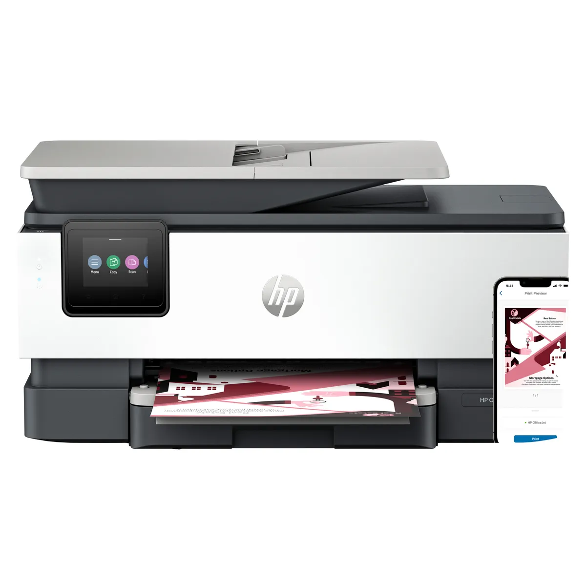 Multifuncțională HP OfficeJet Pro 8122e Color, Imprimare Wireless pentru Birou