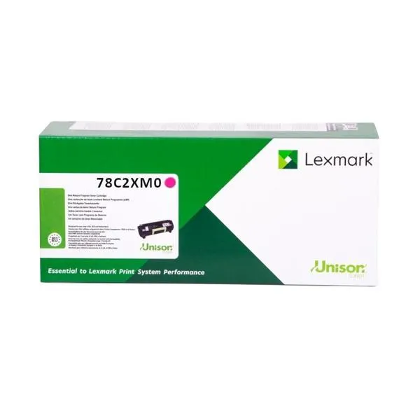 Toner Lexmark magenta original 78C2XM0 pentru imprimante color