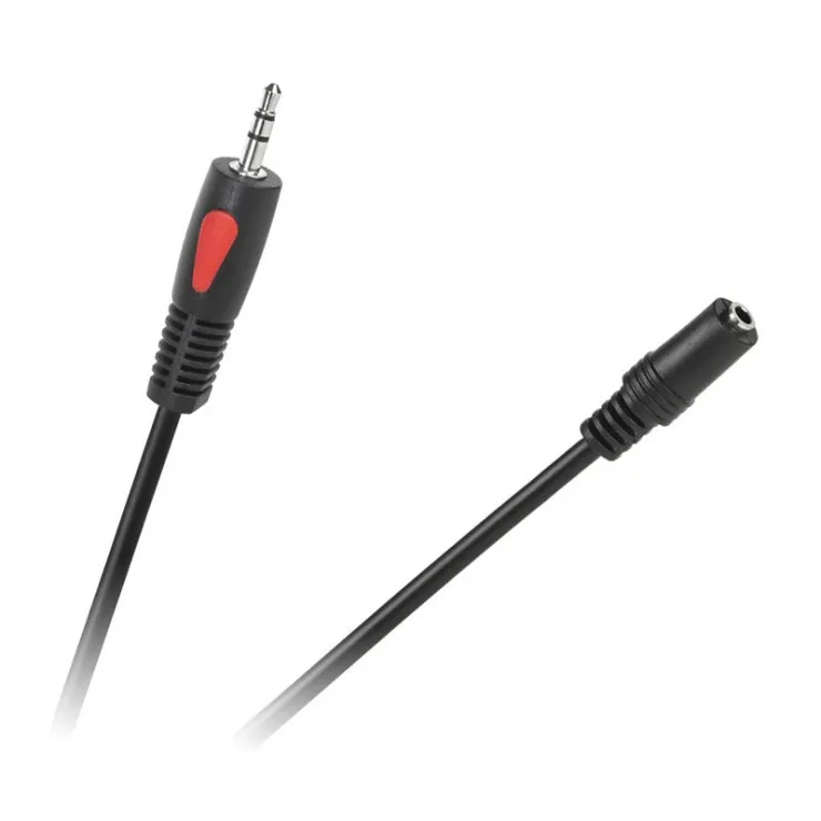 Cablu Prelungitor Jack 3.5mm Tată-Mamă, 15 metri, Negru