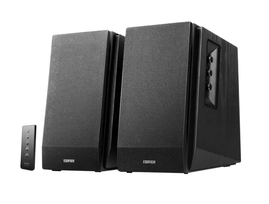 Boxă Edifier R1700BT 2.0 stereo negru cu telecomandă wireless și 66W putere