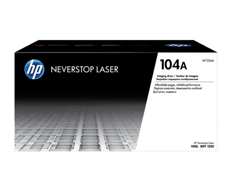 Tob imagine original HP 104A W1104A pentru imprimante NeverStop LaserJet