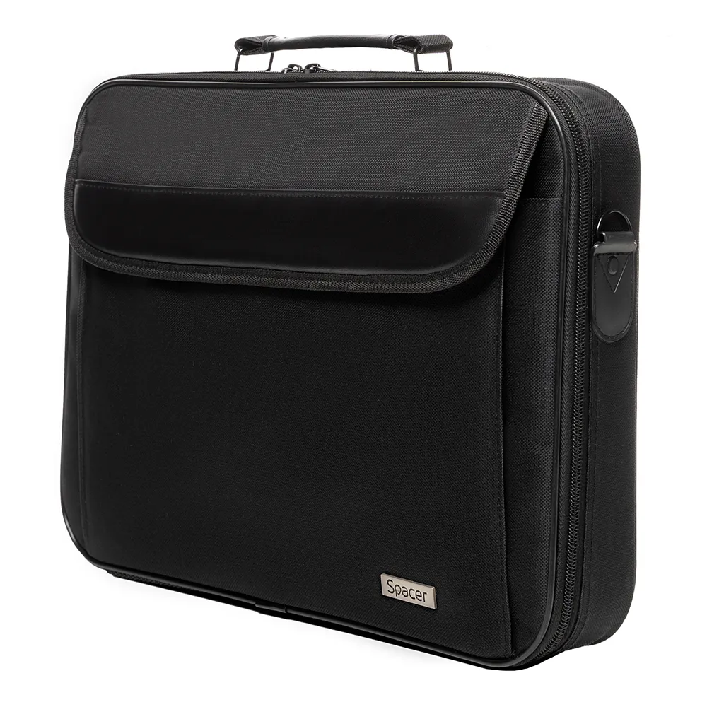 Geantă laptop Spacer Fritz 16 inch negru waterproof