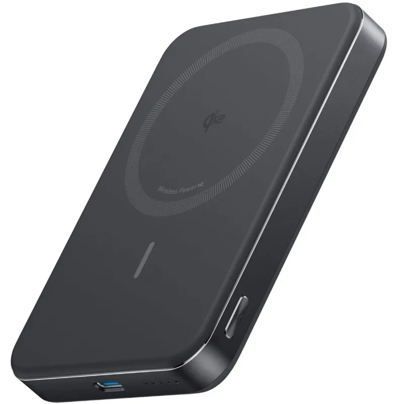Baterie externa Anker MagGo 10000 mAh magnetica negru