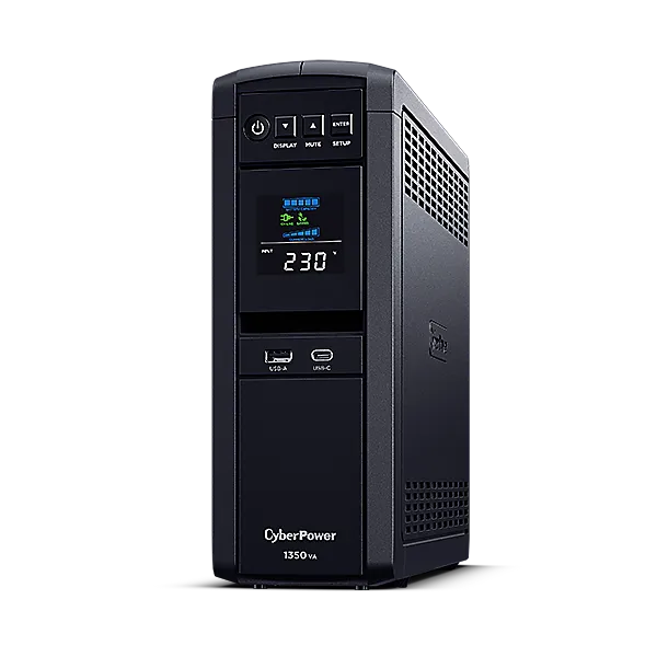 UPS CyberPower CP1350EPFCLCD 1350VA cu ecran LCD și 6 prize Schuko