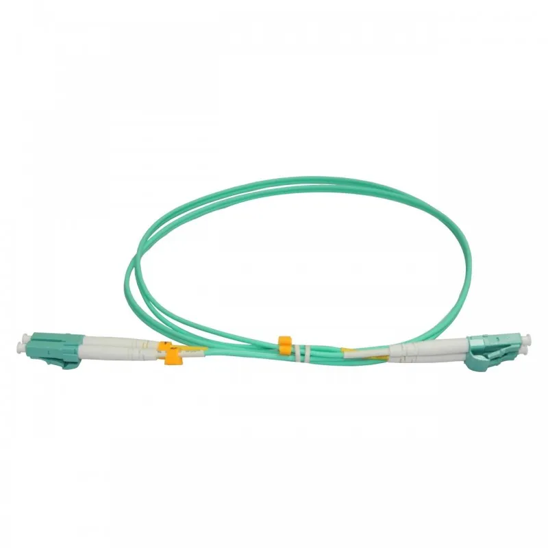 Patchcord fibră optică LC/PC OM3 1m cu conectori duplex