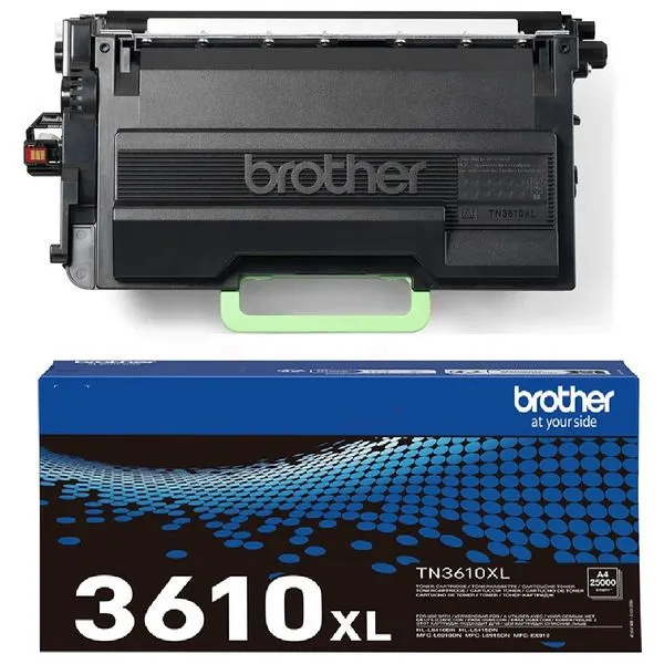 Toner original Brother TN3610 negru pentru imprimante HL-L6210 și MFC-L6710