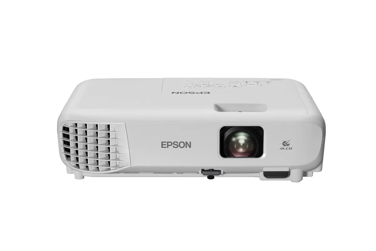 Proiector Epson EB-W53 negru cu telecomandă