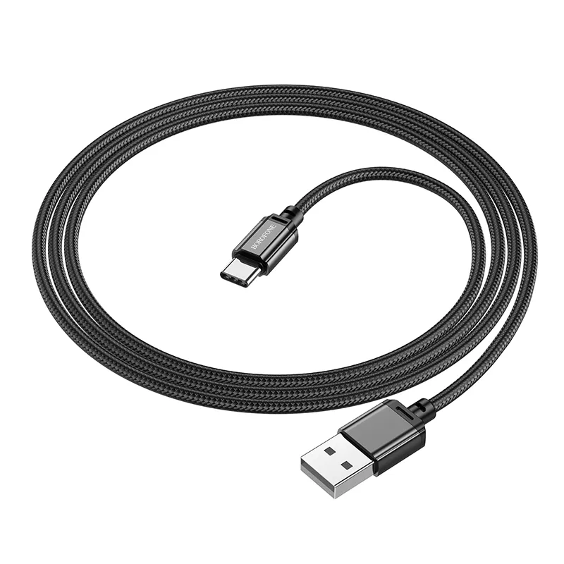 Cablu Borofone BX87 USB Type-C negru 2 metri