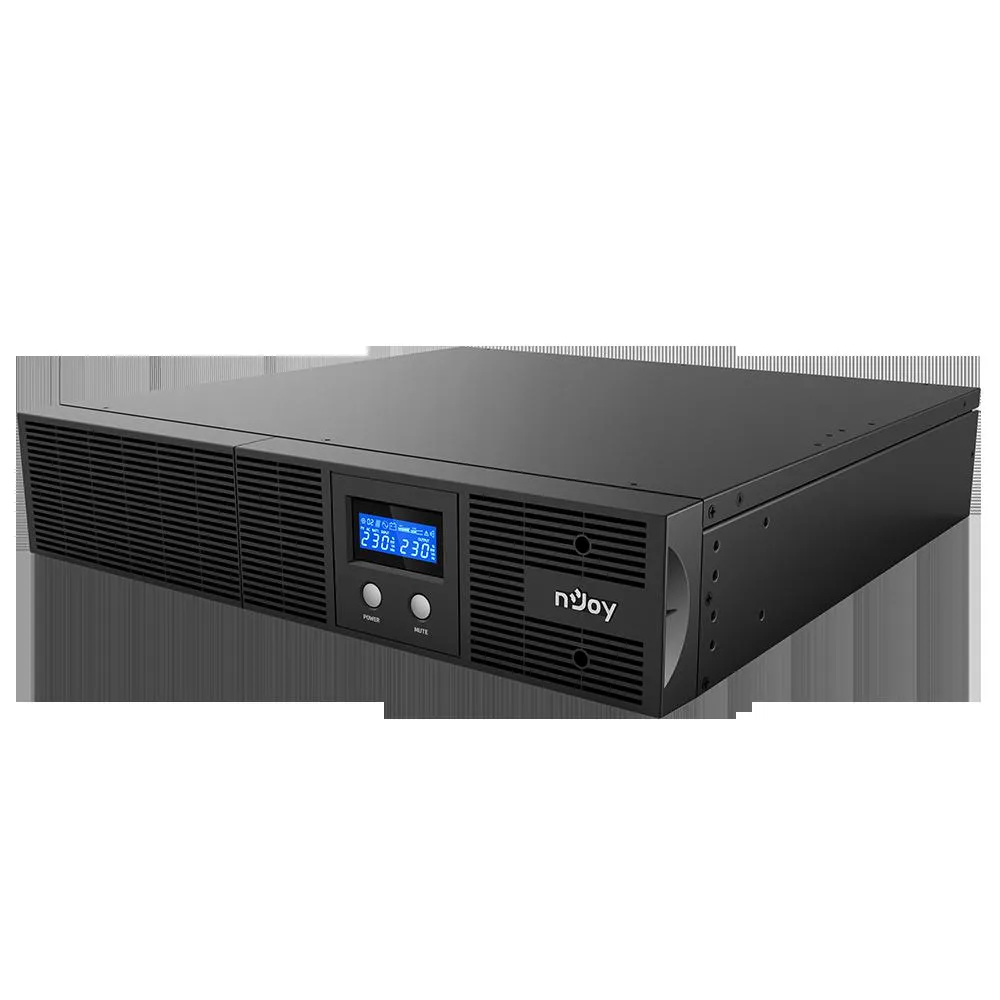 UPS Njoy Argus 2200 VA cu sinusoida pură și management rack