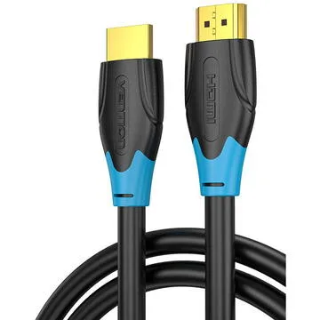Cablu HDMI Vention 1.5m negru cu conectori auriți