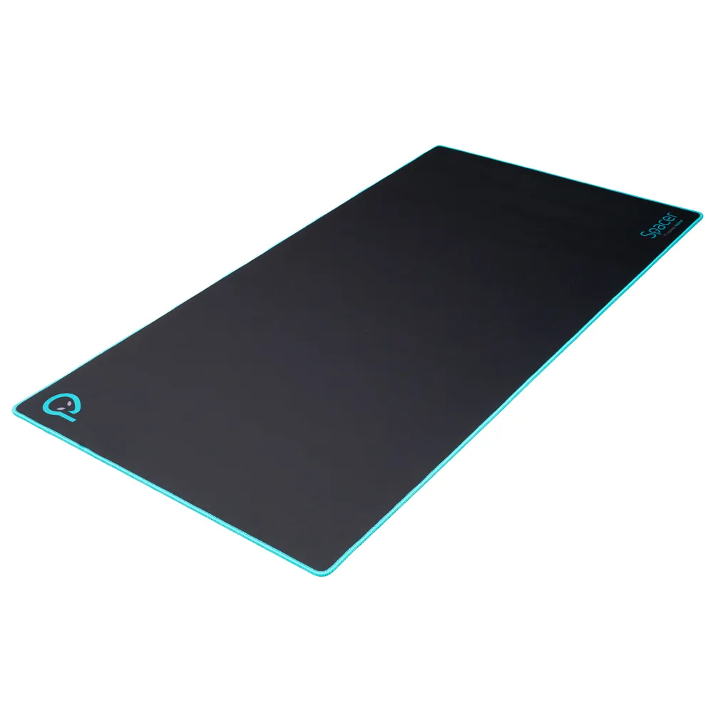 Mousepad gaming SPACER XL negru, 1200x600 mm, cu suprafață textilă